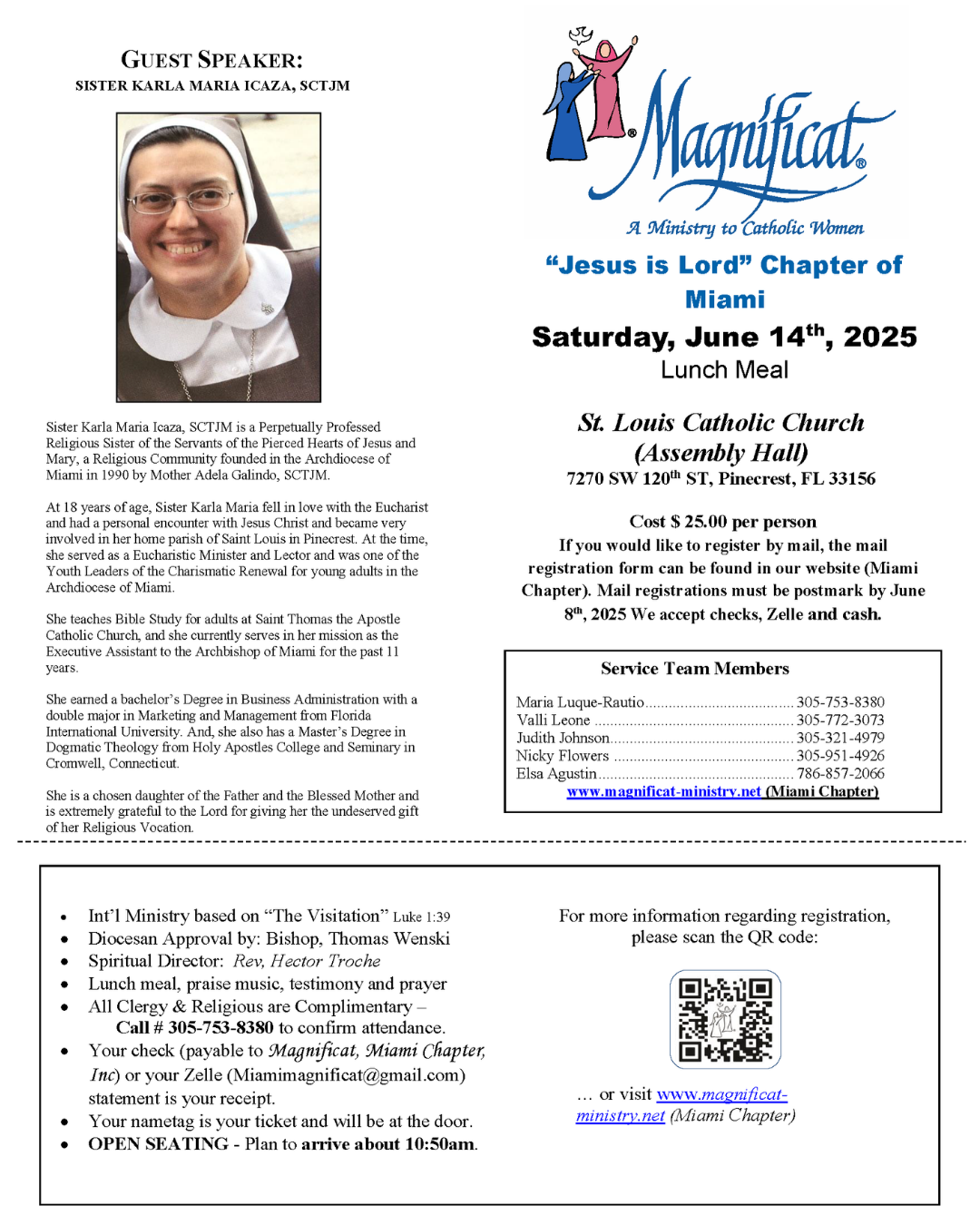 Magnificat Meal                                                                                                                                                                                                                                                                                             